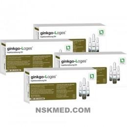 GINKGO-LOGES Injektionslösung D 4 Ampullen 200X2 ml