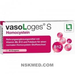 VASOLOGES S Homocystein Dragees 30 St