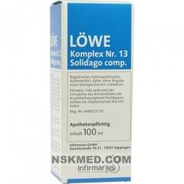 LÖWE KOMPLEX Nr.13 Solidago comp. Tropfen 100 ml
