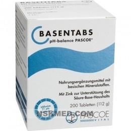 Базентабс Паское pH-баланс (BASENTABS pH Balance Pascoe) Tabletten 200 St
