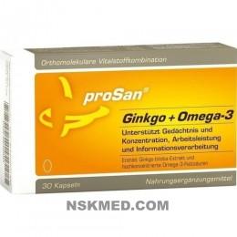 PROSAN Ginkgo+Omega-3 Kapseln 30 St