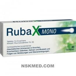 Рубакс (RUBAX) MONO Tabletten 40 St
