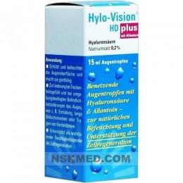 Хило-висион капли глазные (HYLO-VISION HD Plus Augentropfen) 15 ml