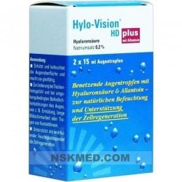Гило-висион капли глазные (HYLO-VISION HD Plus Augentropfen) 2X15 ml