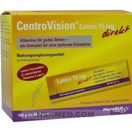 CENTROVISION Lutein 15 mg direkt Granulat 3X28 St