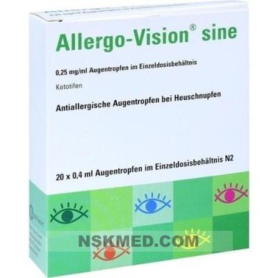 ALLERGO-VISION sine 0,25 mg/ml AT im Einzeldo.beh. 20X0.4 ml