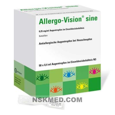 ALLERGO-VISION sine 0,25 mg/ml AT im Einzeldo.beh. 50X0.4 ml