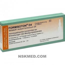 FORMISOTON D 4 Ampullen 10X1 ml