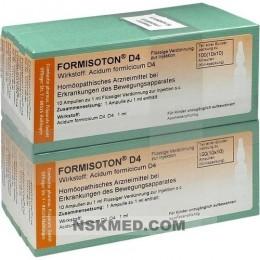 FORMISOTON D 4 Ampullen 10X10X1 ml