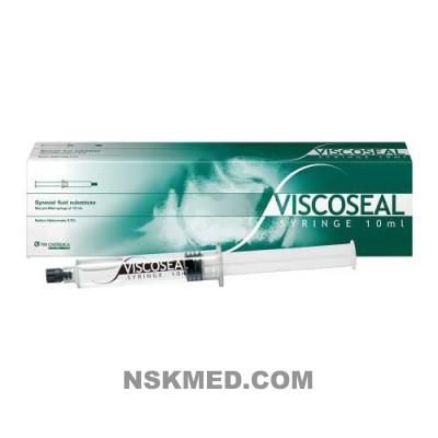 Вискосил шприц 10мл с иглой, заполненный лекарством (VISCOSEAL Syringe Fertigspritzen) 1 St