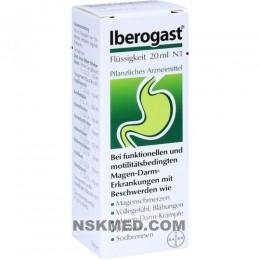 Иберогаст жидкость для перорального приема в виде капель (IBEROGAST flüssig) 20 ml