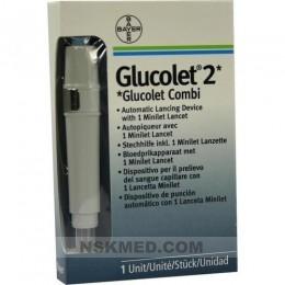 GLUCOLET Combi + 2 Lanzetten Combi 1 St