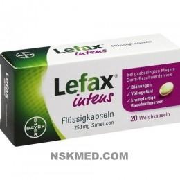 Лефакс жидкие капсулы (LEFAX intens Flüssigkapseln) 250 mg Simeticon 20 St