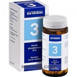BIOCHEMIE Orthim 3 Ferrum phosphoricum D 12 Tabl. 400 St