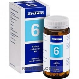 BIOCHEMIE Orthim 6 Kalium sulfuricum D 6 Tabletten 400 St