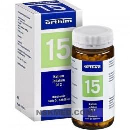 BIOCHEMIE Orthim 15 Kalium jodatum D 12 Tabletten 400 St