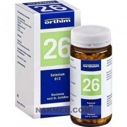 BIOCHEMIE Orthim 26 Selenium D 12 Tabletten 400 St
