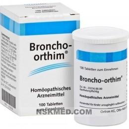 BRONCHO ORTHIM Tabletten 100 St