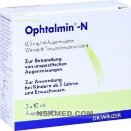 OPHTALMIN N Augentropfen 3X10 ml