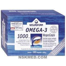 Омега 3 GESUNDFORM (Omega-3) 1.000 mg Kapseln 180 St
