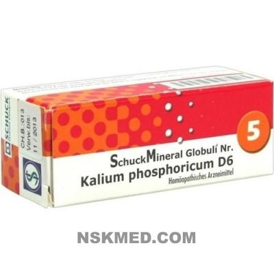 SCHUCKMINERAL Globuli 5 Kalium phosphoricum D6 7.5 g