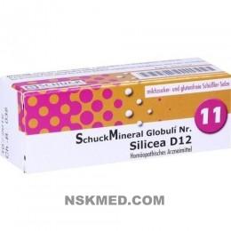 SCHUCKMINERAL Globuli 11 Silicea D12 7.5 g