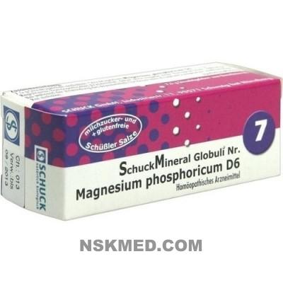 SCHUCKMINERAL Globuli 7 Magnesium phosphoricum D6 7.5 g