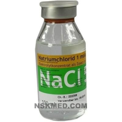 NATRIUMCHLORID Inf.Lsg.5,85% 1 molar Glas 100 ml