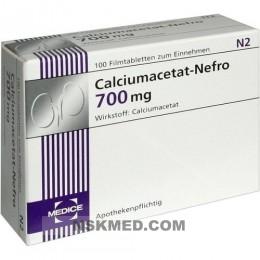 Кальцимацетат Нефро (CALCIUMACETAT NEFRO) 700 mg Filmtabletten 100 St