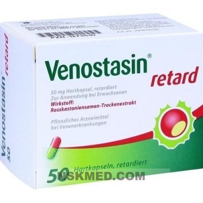 Веностазин ретард твердые капсулы (VENOSTASIN retard 50 mg Hartkapsel retardiert) 50 St