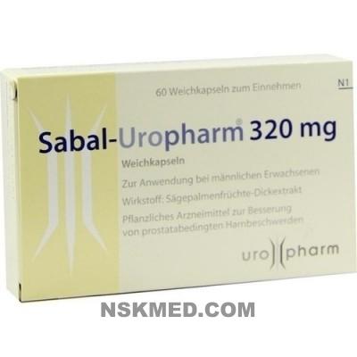 SABAL UROPHARM 320 mg Weichkapseln 60 St