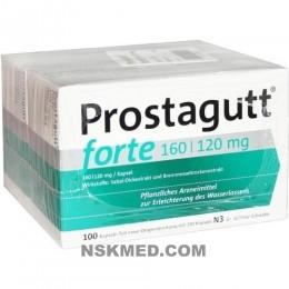 PROSTAGUTT forte 160/120 mg Weichkapseln 2X100 St