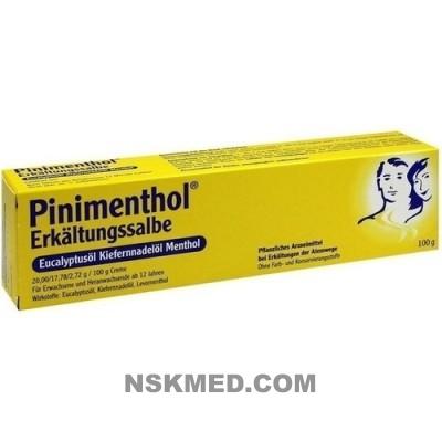 Пиниментол (PINIMENTHOL) Erkält.Salbe Euc/Kief/Menthol Creme 100 g