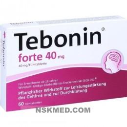 TEBONIN forte 40 mg Filmtabletten 60 St