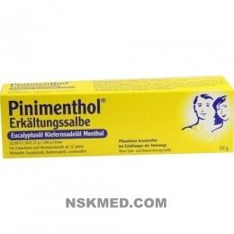 Пиниментол (PINIMENTHOL) Erkält.Salbe Euc/Kief/Menthol Creme 50 g