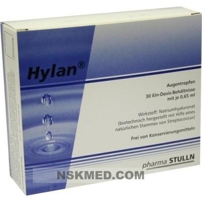HYLAN 0,65 ml Augentropfen 30 St