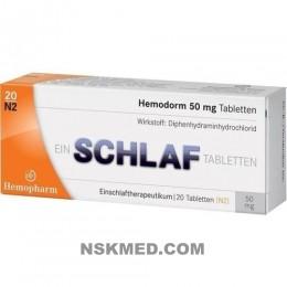 HEMODORM 50 mg Einschlaftabletten 20 St