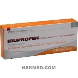 IBUPROFEN Hemopharm 400 mg Filmtabletten 10 St