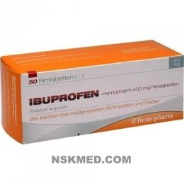 IBUPROFEN Hemopharm 400 mg Filmtabletten 50 St