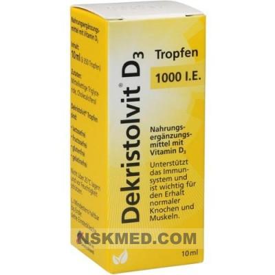 DEKRISTOLVIT D3 1.000 I.E. Tropfen 10 ml