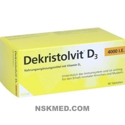 DEKRISTOLVIT D3 4.000 I.E. Tabletten 90 St