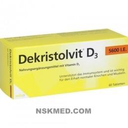 DEKRISTOLVIT D3 5.600 I.E. Tabletten 60 St