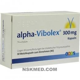 ALPHA VIBOLEX 300 mg Weichkapseln 30 St