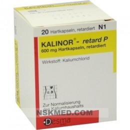 Калинор ретард (KALINOR retard P) 600 mg Hartkapseln 20 St