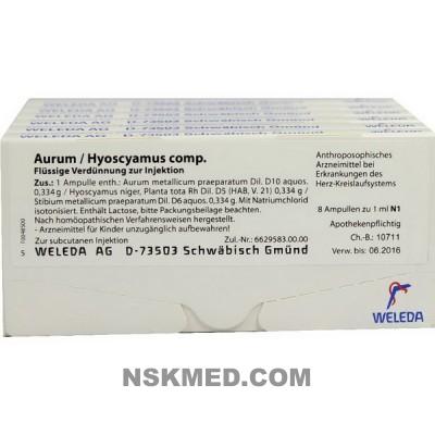 AURUM HYOSCYAMUS COMP 48x1 ML